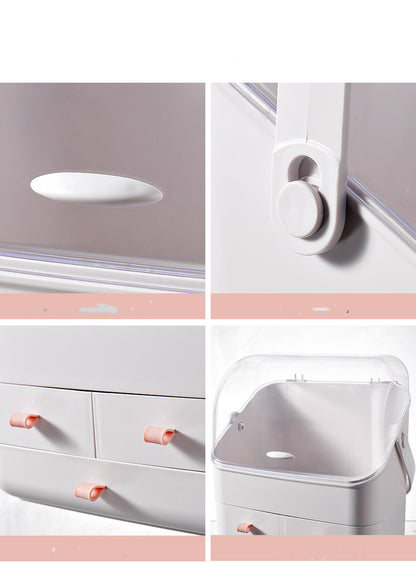 Dust-Proof Large Capacity Drawer Type Desktop Storage - MeNelly’s Boutique 