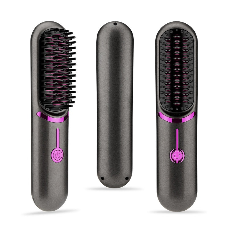 Wireless Straight Comb USB Charging Hairdressing Comb Rolls - MeNelly’s Boutique 